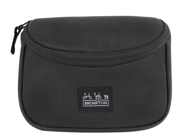 Brompton Metro Zip Pouch Stuur- of Zadeltas Zwart