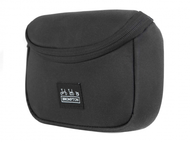 Brompton Metro Zip Pouch Stuur- of Zadeltas Zwart