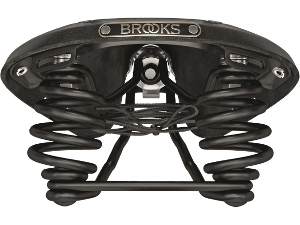 Brooks Flyer Carved Zadel Zwart