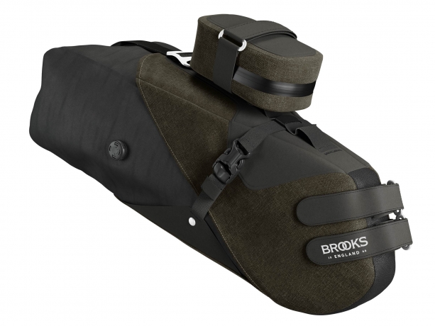 Brooks Scape Saddle Pocket Zadeltas Zwart