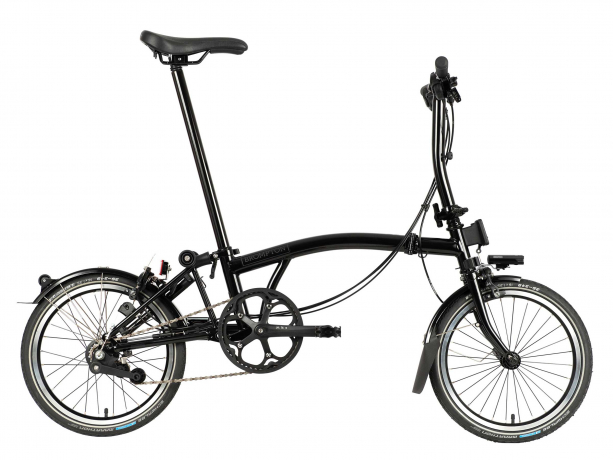 Brompton C Line Black Edition Explore Laag Zwart