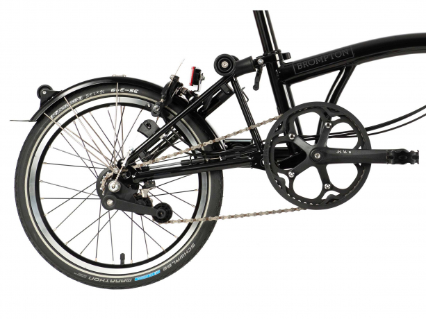 Brompton C Line Black Edition Explore Laag Zwart