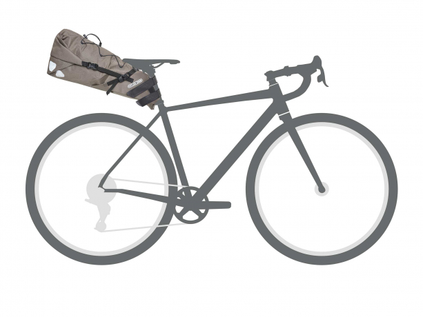 Ortlieb Seat-Pack Zadeltas 16.5L Dark-Sand