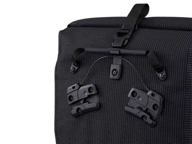 Ortlieb Back-Roller High Visibility Single QL3.1 Zwart