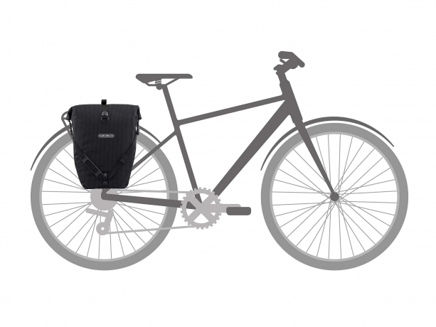 Ortlieb Back-Roller High Visibility Single QL3.1 Zwart