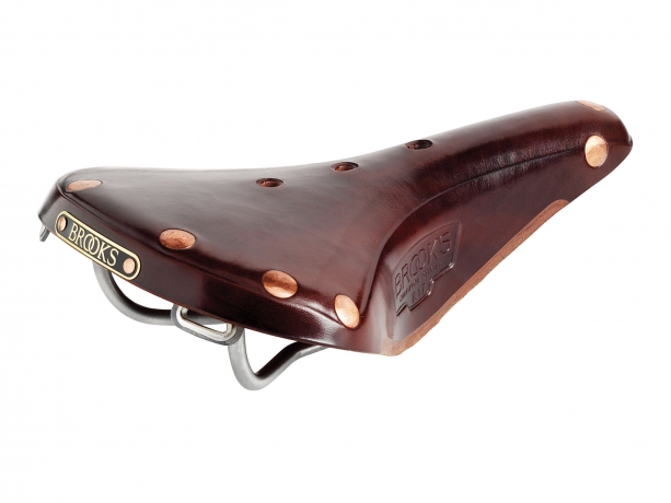 Brooks B17 Titanium Zadel Bruin