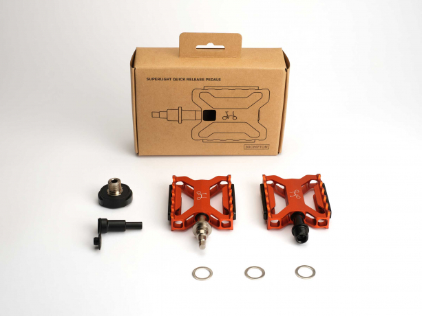 Brompton Superlichte Quick Release Trappers Orange