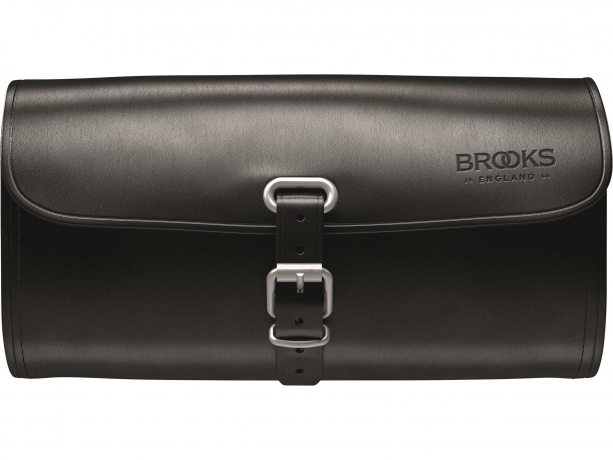 Brooks Challenge Large Leder Zadeltas Zwart