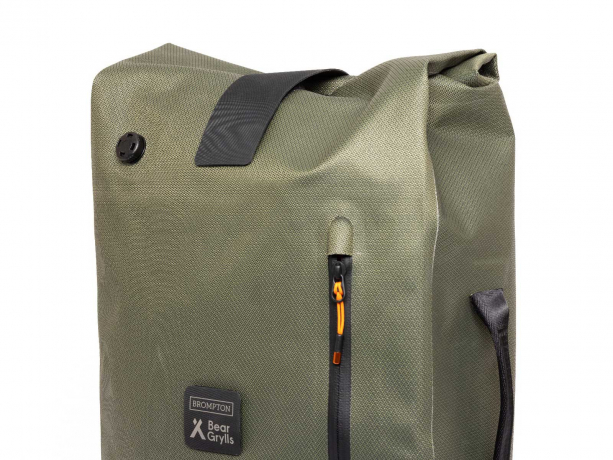 Brompton Explore Waterproof Rugzak Bear Grylls Olijf
