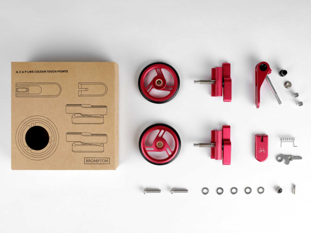 Brompton ColourLab Touchpoints Set Red A,C,P-Line
