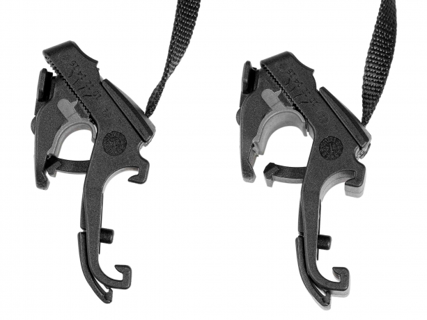 Ortlieb QL2.2 Ophanghaken 8-16mm Zwart  E273