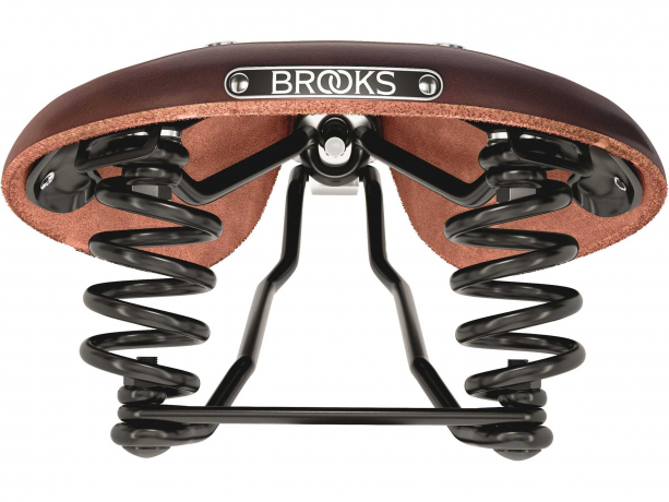 Brooks Flyer Short Dameszadel Bruin