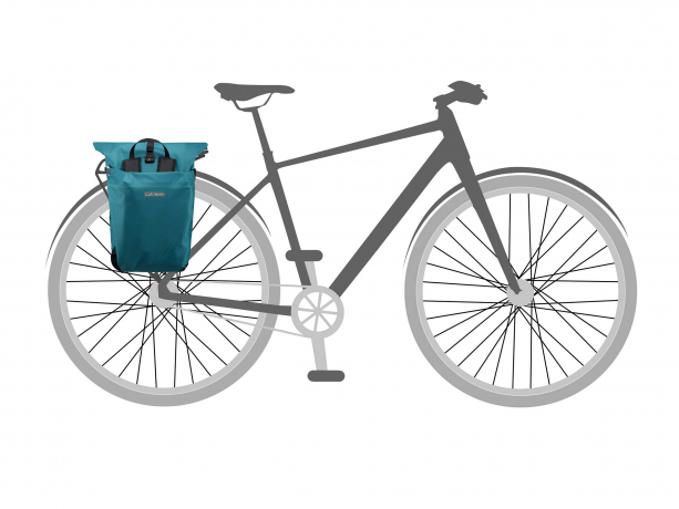 Ortlieb Vario PS QL2.1 Fietstas-Rugzak 20L Petrol