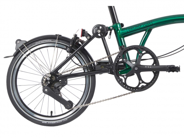 Brompton P Line Urban Laag Emerald Lacquer