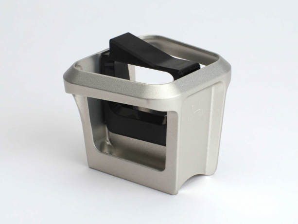 Brompton Bagageclip Gesmeed Aluminium Silver