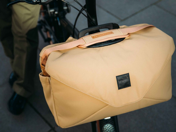 Brompton Electric Zip Bag Large Frame Sand
