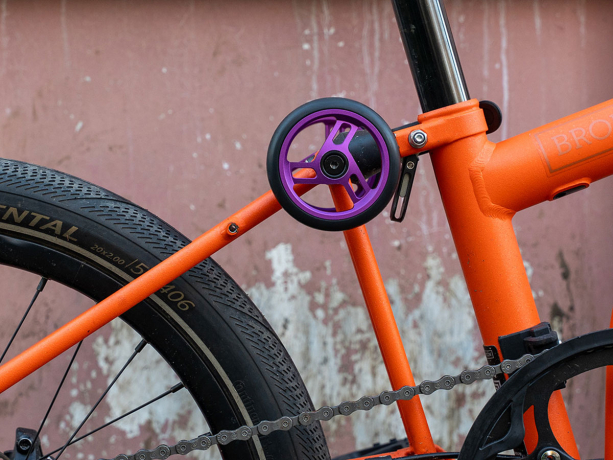 Brompton G Line Roller Wielen 80mm Purple (Paar)