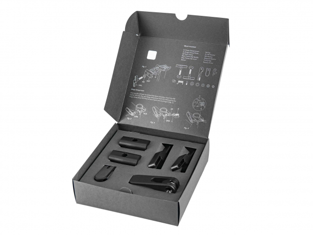 Brompton Zadelbuisklem-QR-Achterframeblocage Kit T Line