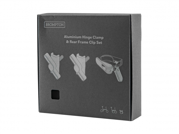Brompton Zadelbuisklem-QR-Achterframeblocage Kit T Line