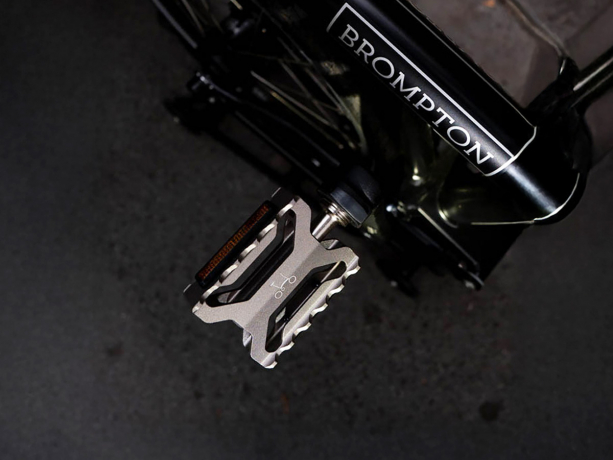 Brompton Superlichte Quick Release Trappers Silver