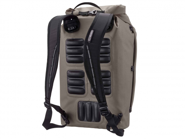 Ortlieb Vario Lite QL2.1 Fietstas-Rugzak 22L Dark Sand