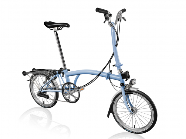 Brompton H6R 2021 Vouwfiets Wolken Blauw