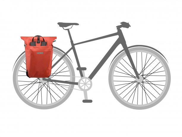 Ortlieb Vario QL2.1 Fietstas-Rugzak 26L Rooibos