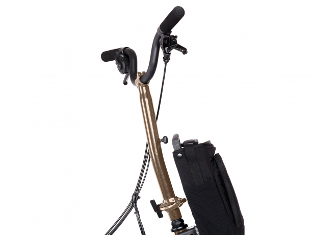 Brompton Stuurkolom en -pen H-Type Electric Bronze Sky