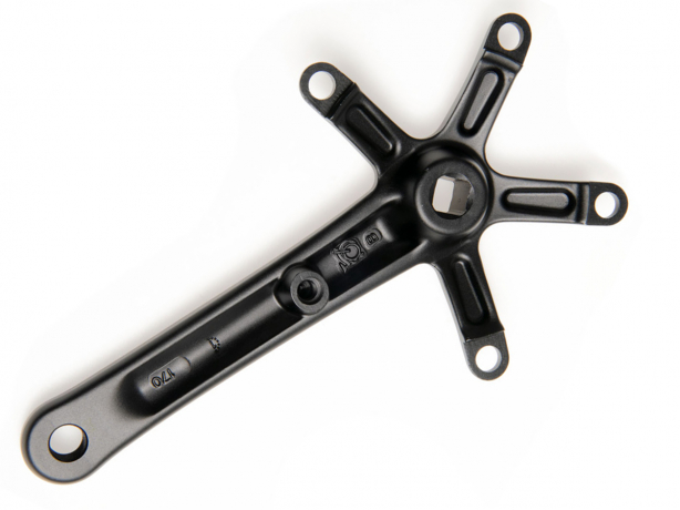 Brompton Crank Rechts Spider uitvoering Zwart
