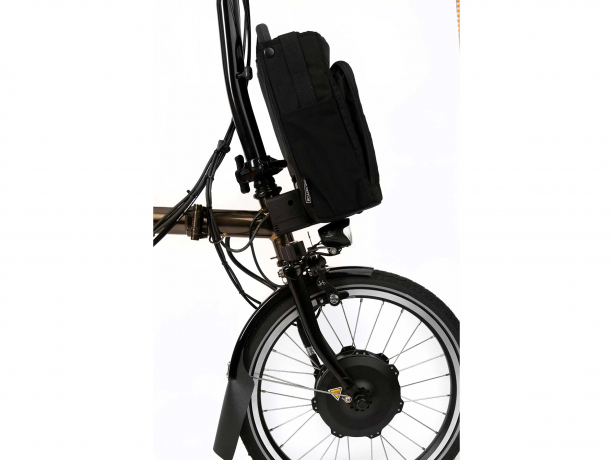 Brompton Electric C Line Explore Hoog Black Lacquer