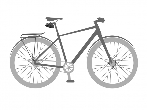 Ortlieb Micro Zadeltas 0.5L Zwart mat