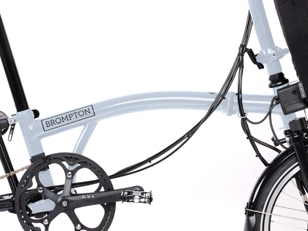 Brompton Electric P Line Hoofd- en Voorframe