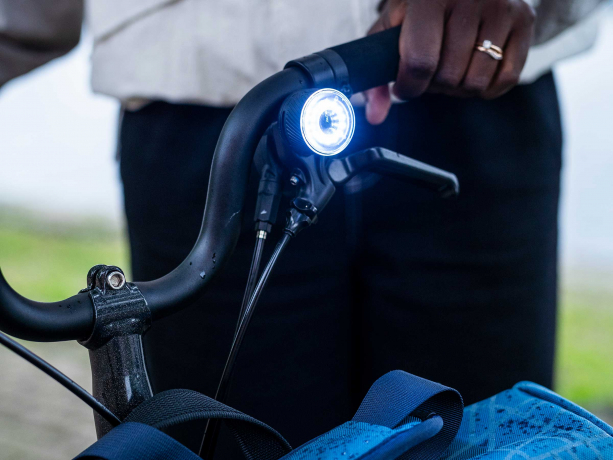 Brompton Batterij Voor- en Achterlicht Be Seen