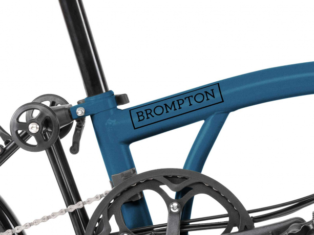 Brompton Electric C Line Explore H12R Ocean Blue