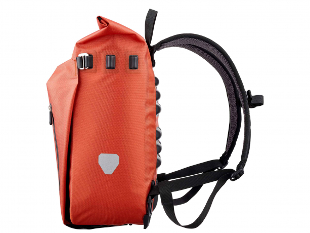 Ortlieb Vario PS QL3.1 Fietstas-Rugzak 20L Rooibos