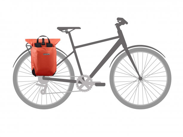 Ortlieb Vario PS QL3.1 Fietstas-Rugzak 20L Rooibos