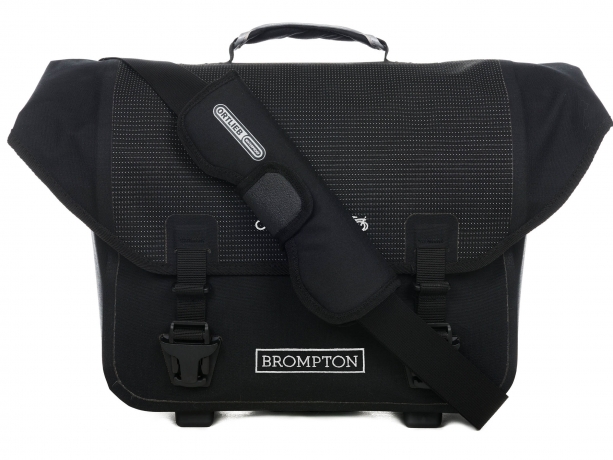 Brompton Ortlieb O-Bag Zwart Reflective