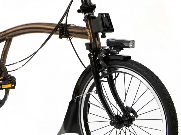 Brompton C Line Black Edition Explore Midden Black Lacquer