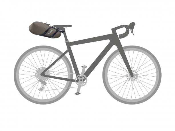 Ortlieb Seat-Pack QR Zadeltas 7.5L Dark-Sand