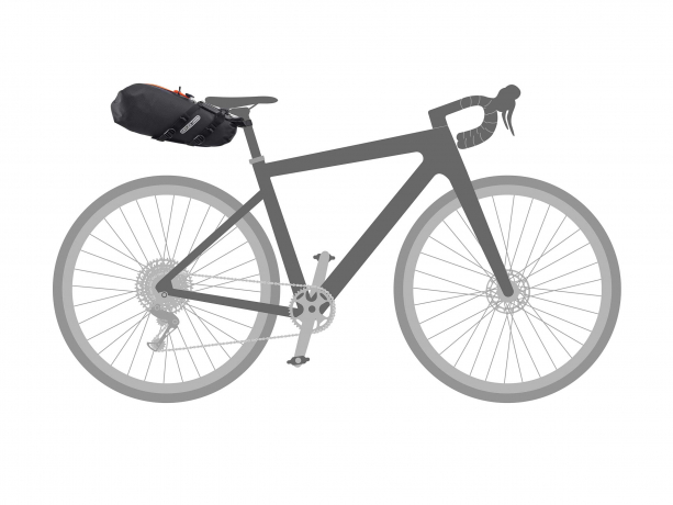 Ortlieb Seat-Pack QR Zadeltas 7.5L Zwart mat