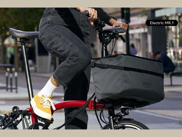 Vouwmand Brompton Electric Mk1 C & P Line inclusief frame voor BMZ of Greenway Batterij