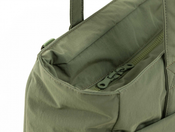 Brompton Tote Bag Medium Olive Green