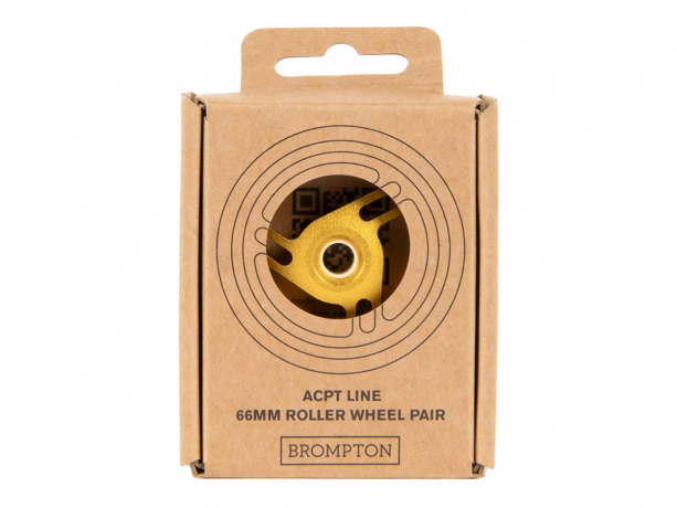 Brompton Advance Roller Wielen ACPT Line Gold (Paar)