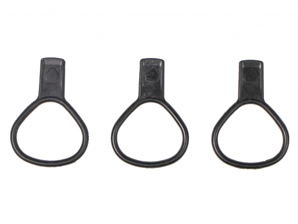 Ortlieb Klemrubbers voor Frame-Pack RC Zwart