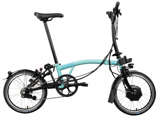 Brompton Electric H6L Vouwfiets Turkoois MY2021