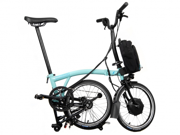 Brompton Electric H6L Vouwfiets Turkoois MY2021