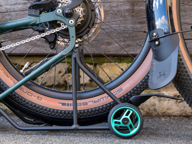 Brompton G Line Roller Wielen 80mm Green (Paar)