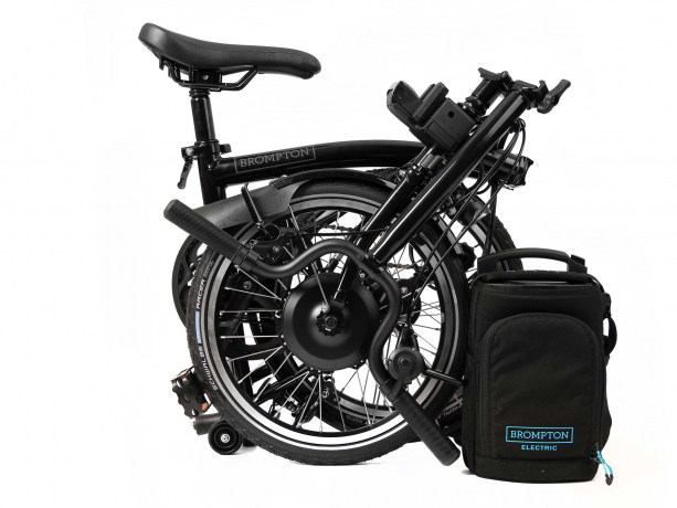 Brompton Electric C Line Explore Zwart