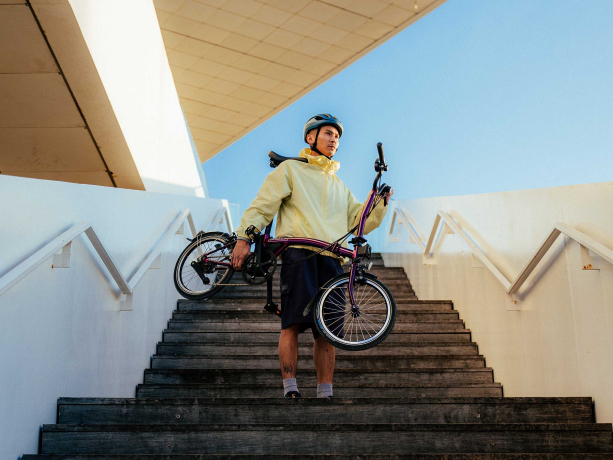 Brompton C Line Explore 12 Midden Amethyst Lacquer