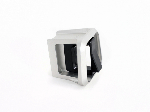 Brompton Bagageclip Gesmeed Aluminium Silver